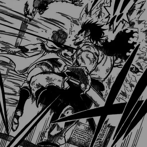 manga, beliebter manga, der manga der illustrationen, manga black clover, yami black clover manga