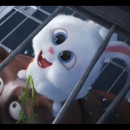 rabbit snowball, snowball's secret residence, the secret life of pets, snowball pet secret life 2016, the secret life of pet rabbit snowball panda