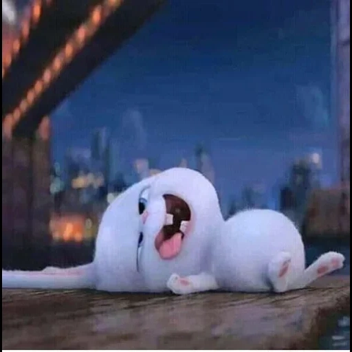 rabbit snowball, the secret life of pets, the secret life of pet rabbit, the secret life of pets snowball, the secret life of pet rabbit snowball