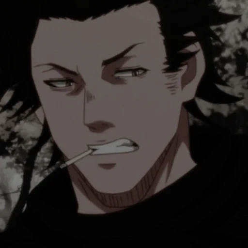 sukehiro, trèfle noir, yami sukehiro, épisode black clover 120, trèfle noir jeune yami