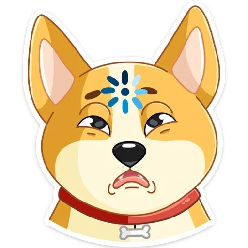 yami, yami, corgi, corgi aufkleber