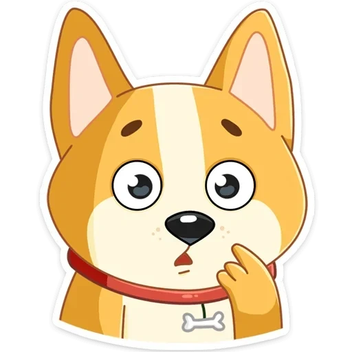 yami, corgi, cartoon de corgi