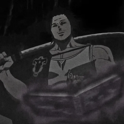 sukehiro, titan anime, yami sukehiro, capitaine masami trèfle noir à quatre feuilles, captain mantis black clover