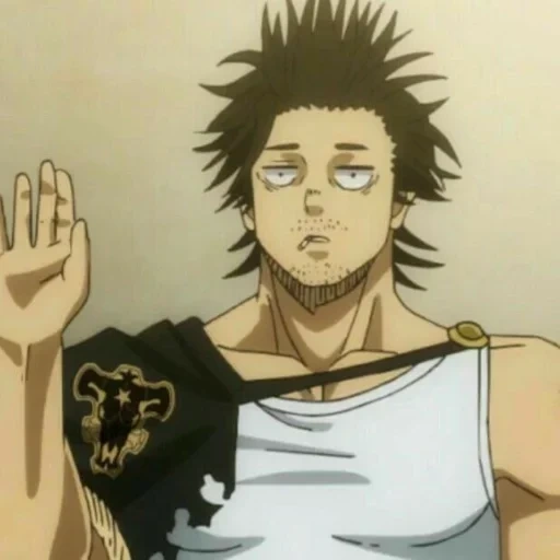 yami sukekhiro, yami sukehiro, yami sukehiro, personaggi anime, capitano yami black clover