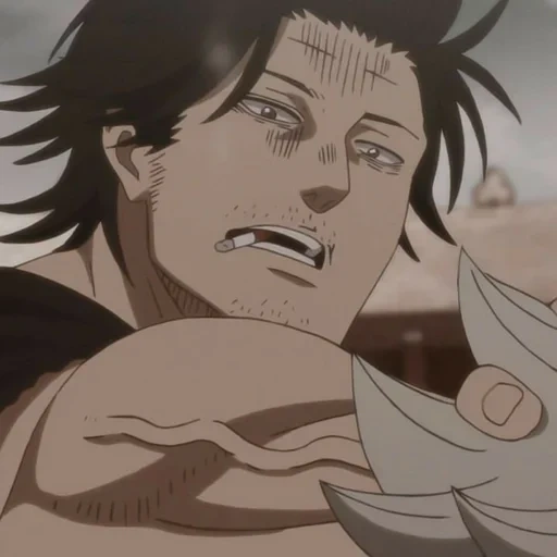 trevo preto, trevo preto, clover preto oc, ícones de trevo preto anime, comandante yami black clover