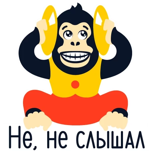 обезьяна иконка, медитация обезьянка лого