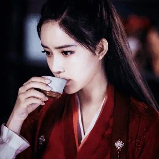 geisha jepang, dilrab pozham, drama wen qing, drama miracle 2021, drama dilrab dilmurat