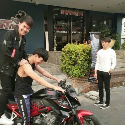 orang asia, sepeda motor, anak yang tampan, sepeda motor ji changwook, pembalap sepeda kirill honda simferopol