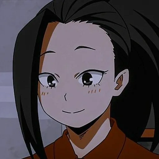 chica de animación, momo yaoorozu, personajes de animación, mi universidad heroica