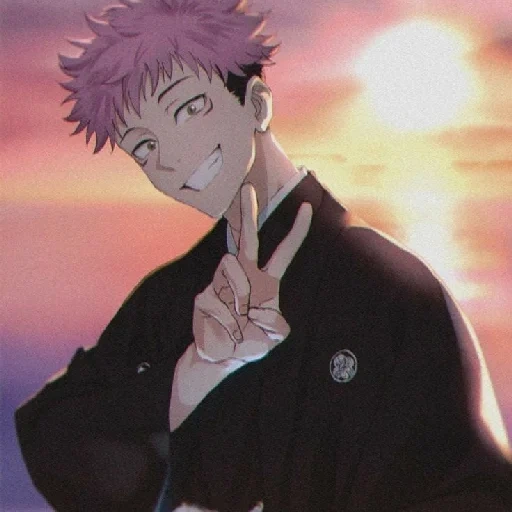 anime, yuji itadori, itadori yuji, garoto de anime, jujutsu kaisen