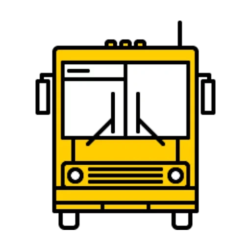 autobús, autobús icono, insignia de autobús, bus pictográfico, ilustraciones de autobuses
