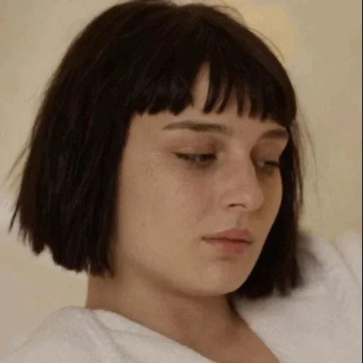 a haircut, female, girl, traitor series 2019, girl's short hair