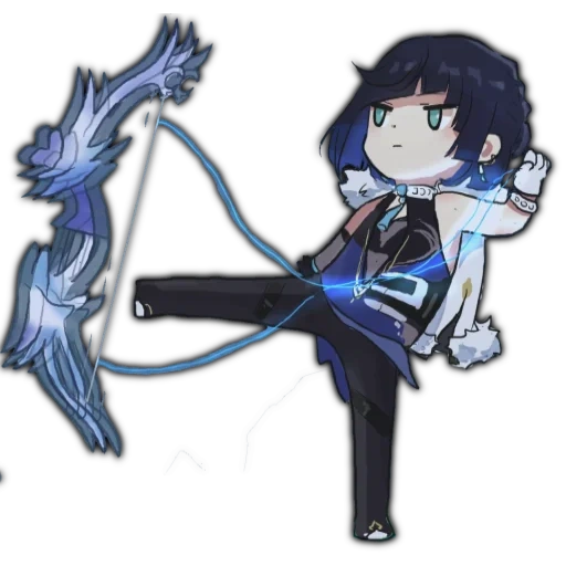 personagens de anime, anime rin okumura, jogo do devil survivor 2, exorcista azul de anime, black rock shooter sem fundo