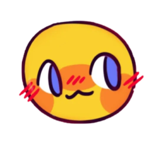 anime, emoji est doux, belle emoji, emlji 40404, dessins emoji