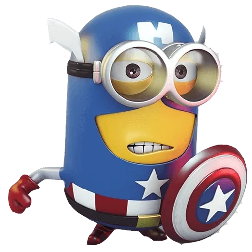 minion, minions, pahlawan pion, superhero minion, mignon captain america