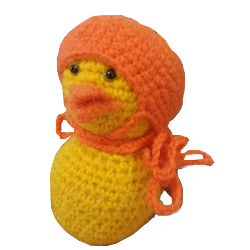 hook duck, bebek amigurumi, bebek mainan rajutan, mainan kaitan, mainan rajutan ami gurumi