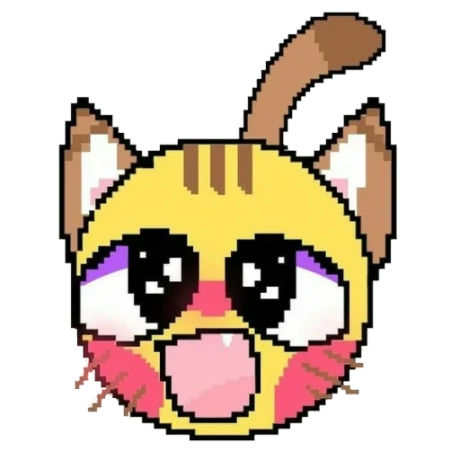 risonho, risonho, emoticons de anime, ordem de chibi emoji