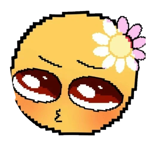 pacchetto emoticon digi, bella faccina sorridente, meme emoticon carino, emoticon pixel carino