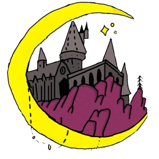 hogwarts castle, hogwarts harry potter, harry potter hogwarts, harry potter outline at hogwarts, sugar print harry potter castle hogwarts