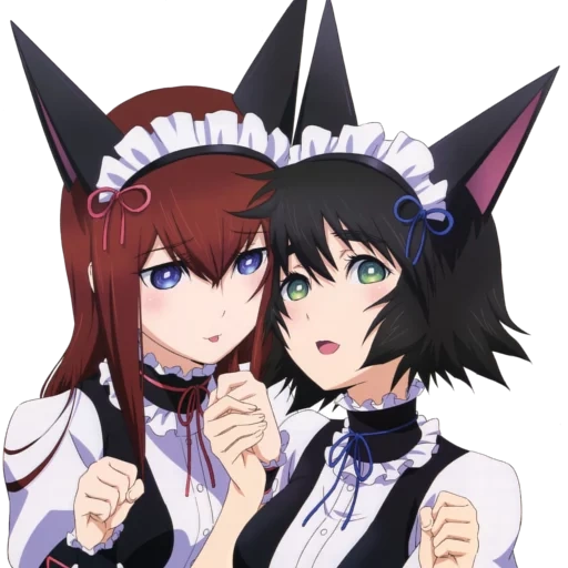 anime anime, steins gate some, anime gerbang stein, gate stein mayuri kuris, mayuri gates stein maid