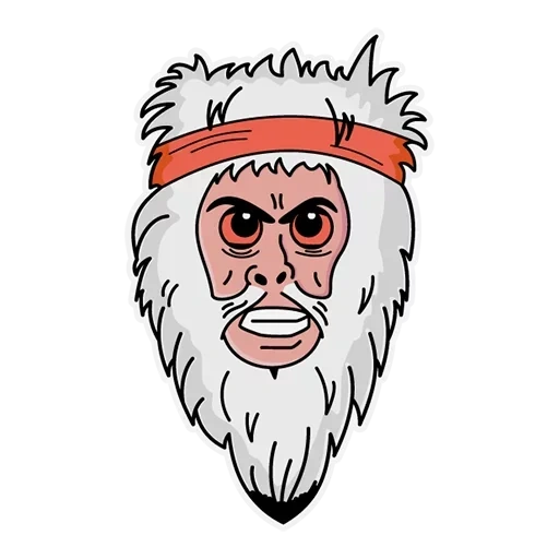 santa, grandfather's face, the head of santa claus, the face of santa claus, santa claus head vector