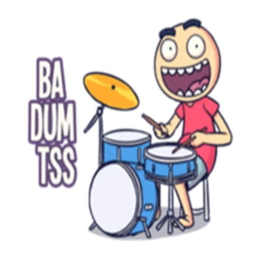 drummer, pessoas, baterista