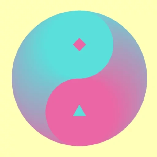 yin yang, pictogramme, symbole yin yang, harmonie de l'icône, le symbole de qin yan