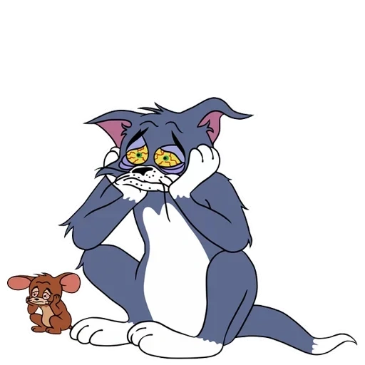 tom jerry, tom il triste, tom jerry cat, personaggi di tom jerry, tom jerry triste tom