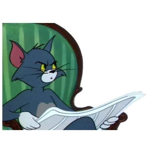 tom jerry, tom newspaper, cat tom newspaper, percy jackson lightning chipper