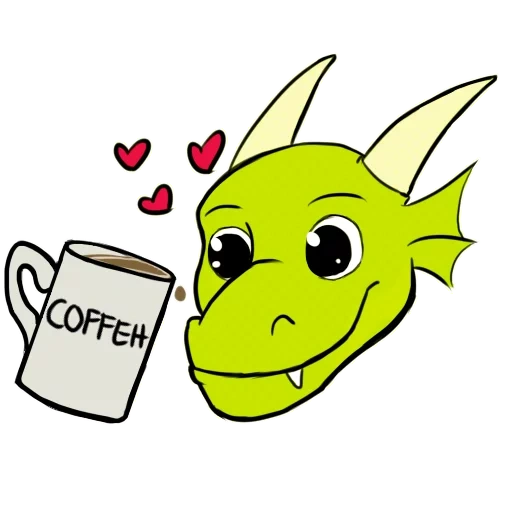 cup, smiley mug, dragon's mouth, kawai long, interesting mugs