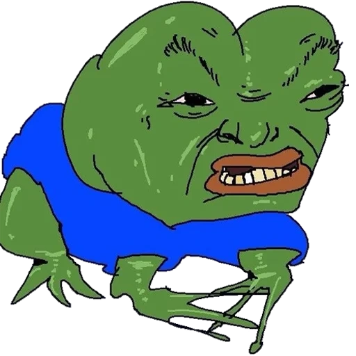 der frosch, das krötenmeme, der böse pepe, pepe kröte, angry pepe