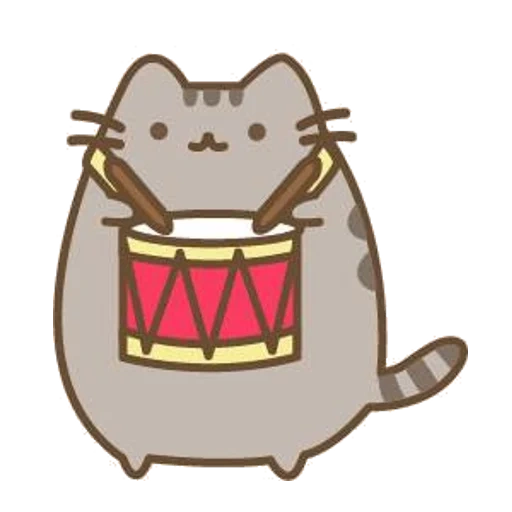 pushin cat, pusheen cat, pushin ze kat, cat pushin is an artist, pushin kat musician