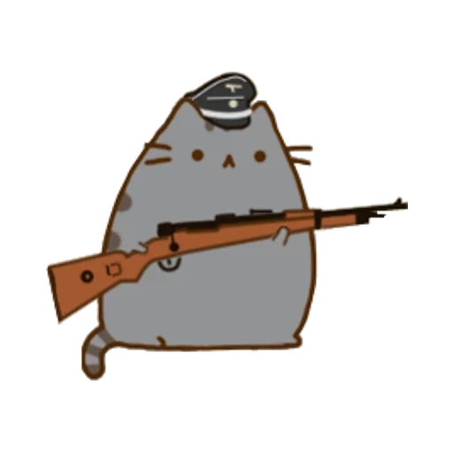 kesunyian, pushin cat, kucing itu senjata, militer pushin kat, kucing itu militer