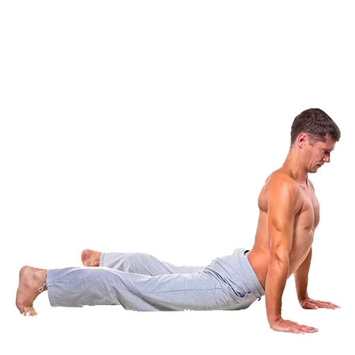 stretching, yoga posen, flughaltung, stretching man