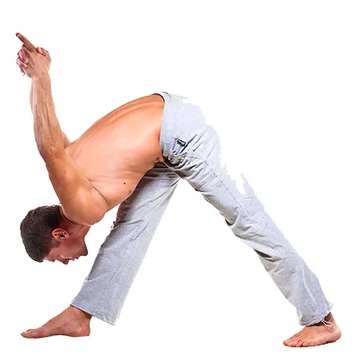 la postura, yoga, la postura di zu, posizione di yoga
