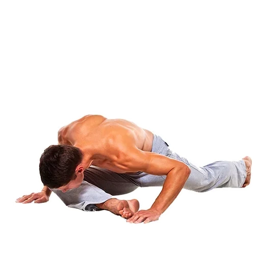 yoga, yoga e, pushups, pressing the technique of execution, pushing from the floor with a wide grip