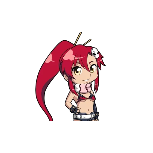 yoko littner chibi, yoko gurun ragan, gurun ragan chibi, sibiki gulun ragan, yoko gulun ragan chibi