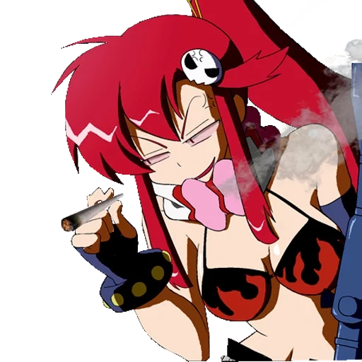 yoko litner, gulen-lagan, yuko gulen lagan, yoko gurren lagann, gurun lagan yoko