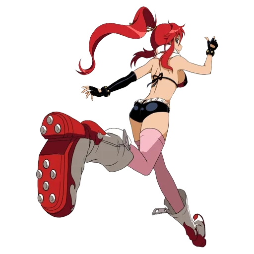 yoko litner, yoko littner, gulen-lagan, yoko gurren lagann, gurun lagan yoko