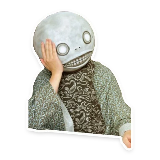 figura, yoko taro, yoko taro, yoko taro, yoko taro não tem máscara