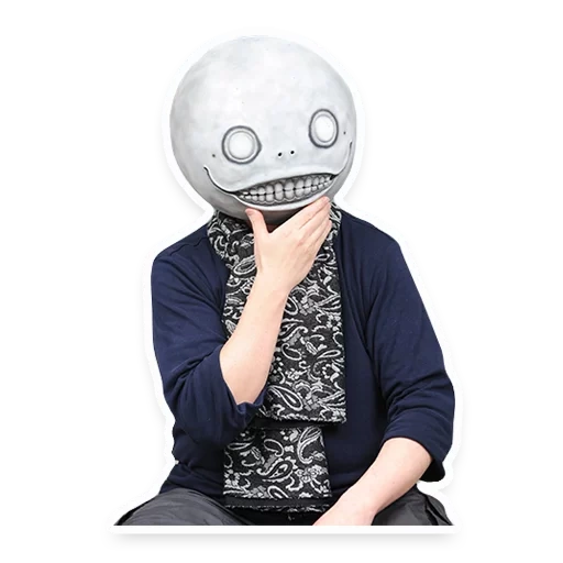 picture, yoko taro, yoko tarot, yoko taro mask, yoko taro about nier replicant