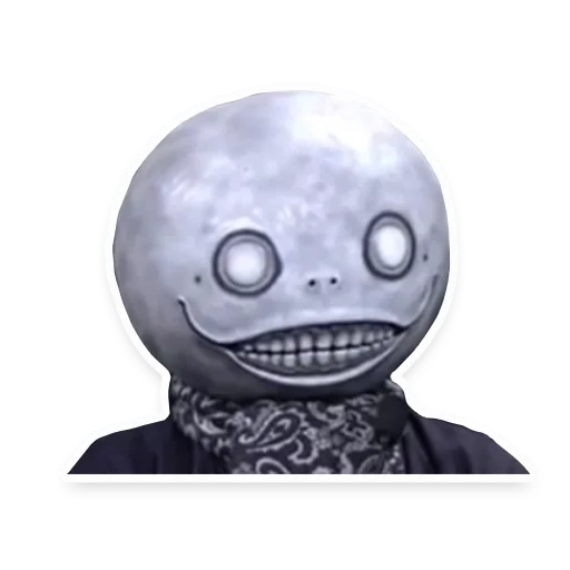 figura, yoko taro, yoko taro, máscara de yoko taro, yoko taro face