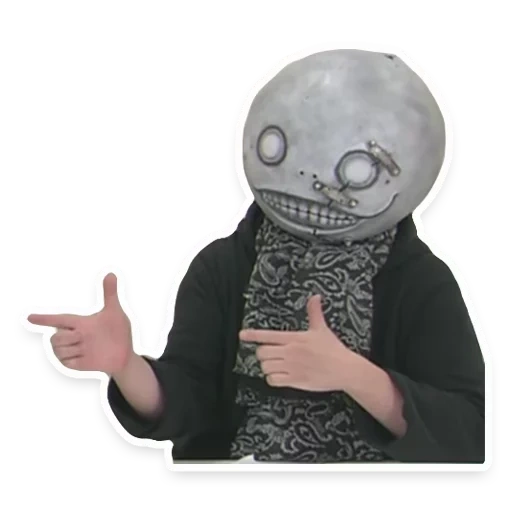 yoko taro, yoko taro, yoko taro 2b, maschera di yoko taro, yoko taro senza maschera