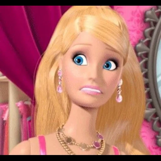 barbie, barbie, teresa barbie, barbie roberts, barbie de dibujos animados