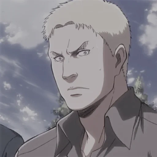 reiner braun, titan's attack, cartoon character, hannis attacks titan, reina attacks titans season 4