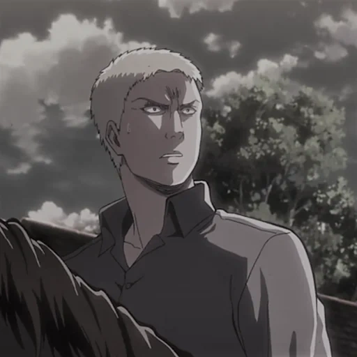 rainer brown, reiner braun, hannes attackiert die titanen, anime attack auf titan reina, rainer attackiert titan staffel 4