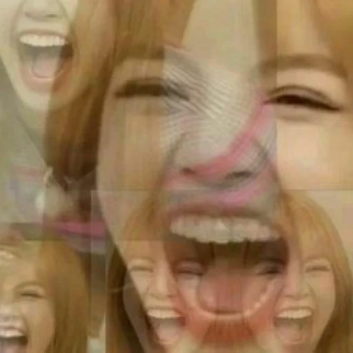 rosto, pó preto, blackpink lisa, blackpink memes, memes sorridentes