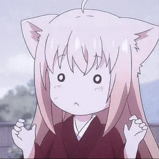 anime, anime neko, anime kawai, anime lucu, karakter anime