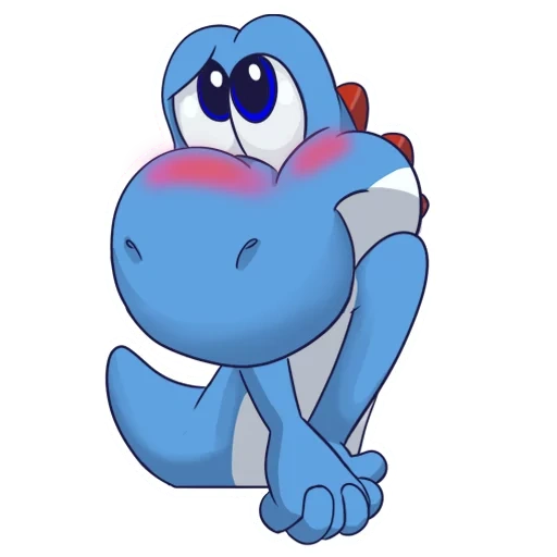 yoshi, un jouet, yoshi bleu, yoshi bleu, mario blue yoshi