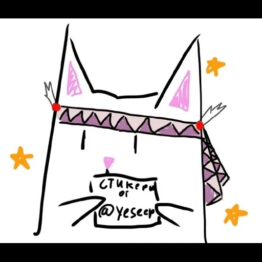 kucing, kucing, kucing unicorn, segel cape katie, kucing unicorn yang dilukis dengan tangan